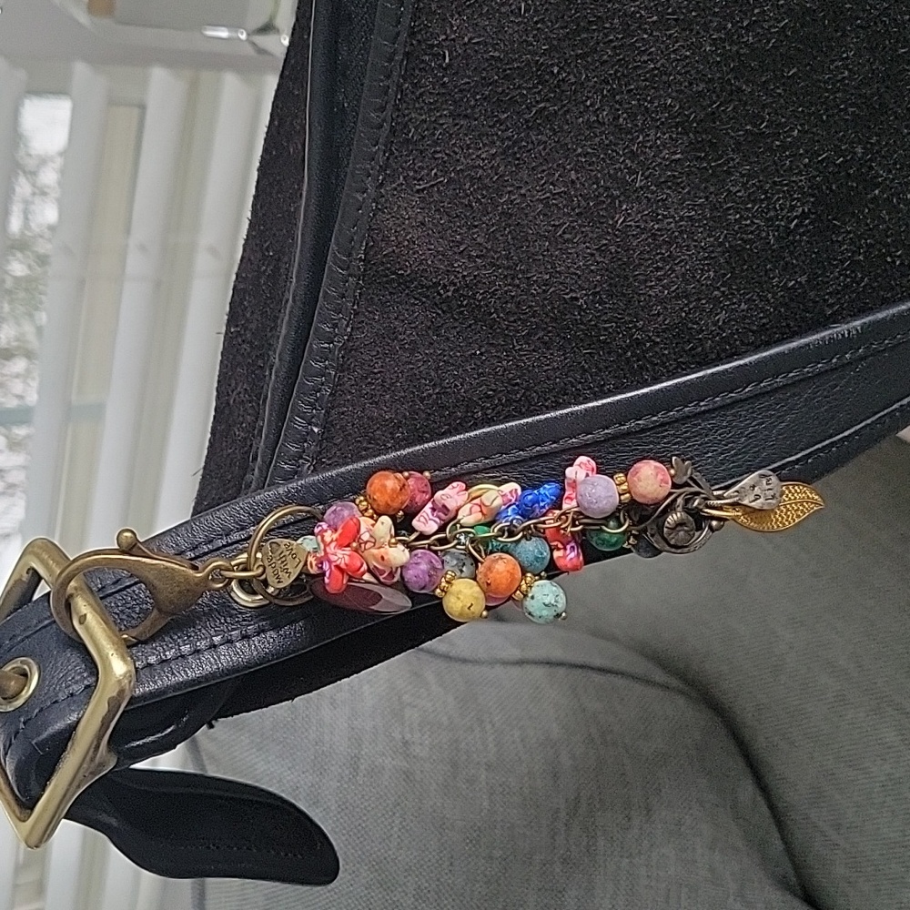 Vintage COACH Black Berkeley  XL Duffle Feed Sac #9010 - Picture 7 of 16